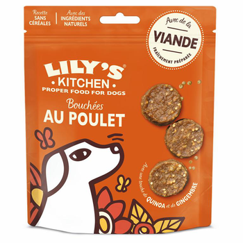 Visuel 1 du produit Lily's Kitchen Friandise Chien Bouchées Poulet - 70 gr