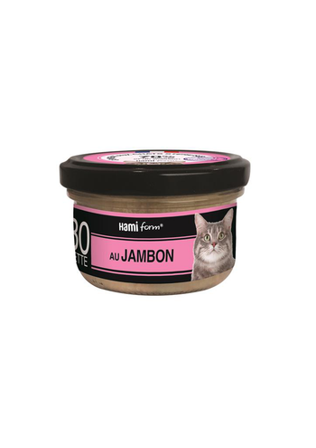 Visuel 1 du produit Hamiform Cuisinés pour chat Recette n°30 Jambon - 80 gr