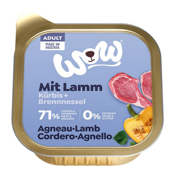 Visuel 1 du produit Wow Aliments Humides Chien Agneau - 150 g