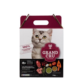 Visuel 1 du produit Canisource Croquettes Chat Viande Rouge Sans Céréales Grand Cru - 3 kg