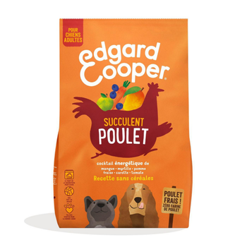 Visuel 1 du produit Edgard & Cooper Croquettes Chien Adulte Poulet Sans Céréales - 2,5 kg