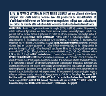 Visuel 2 du produit Advance Veterinary Diets Croquettes Chat Urinary - 8 kg