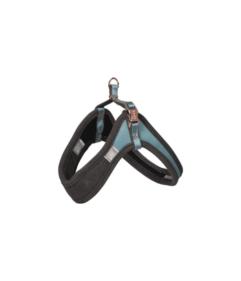 Visuel 1 du produit Harnais Chien - Rogz Fast-Fit Moon Turquoise Gris et Rose - 34/40 cm