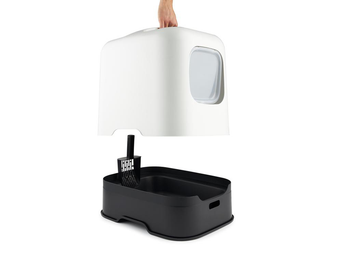 Visuel 1 du produit Rotho Maison de toilette Biala Blanc de Gui – 44,3 x39,5 x 51 cm