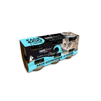 Visuel 1 du produit Hamiform Cuisinés pour chat Recettes de la mer – 6x85 gr