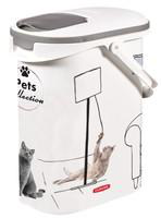 Visuel 2 du produit Distributeur Chat - Pet collection Verseuse Blanc et noir - 10 L