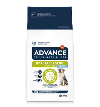 Visuel 1 du produit Advance Veterinary Diets Croquettes Chien Hypoallergenic - 10 kg