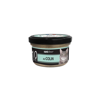 Visuel 1 du produit Hamiform Cuisinés pour chat Recette n°10 Colin - 80 gr