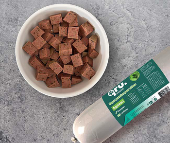 Visuel 1 du produit BARF Chien - Saucisse à l'Agneau - 400 gr