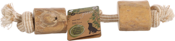 Visuel 2 du produit Flamingo Jouet Chien Bâton de bois de caféier & corde M - 32 cm Ø 5,5 cm