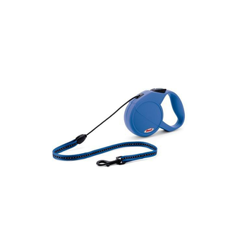 Visuel 1 du produit Laisse enrouleur Flexi Classic Basic 1 bleu 5 m