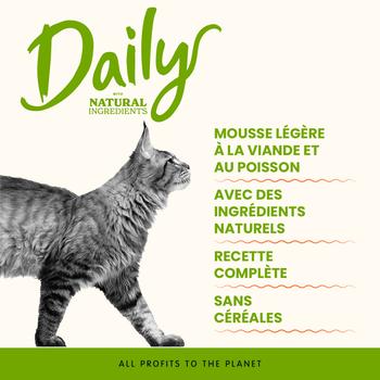 Visuel 2 du produit Boîte Chat - Almo Nature Daily Mousse au poulet - 85 gr