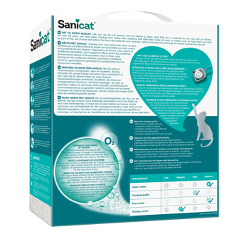 Visuel 2 du produit Sanicat Litière Minérale Chat Active White Ultra - 10 L