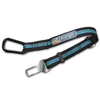 Visuel 1 du produit Kurgo Laisse ceinture de sécurité voiture Direct to Seatbelt bleu