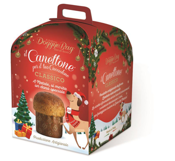 Visuel 1 du produit Friandises Chien - Bubimex Canettone de Noël - 125 gr