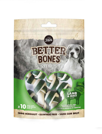 Visuel 1 du produit Zeus Friandise Chien Better Bones WrapBones Agneau & Menthe - x 10