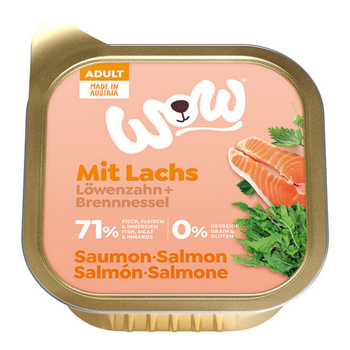 Visuel 1 du produit Wow Aliments Humides Chien Saumon - 150 g
