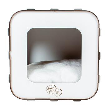 Visuel 2 du produit Europet Couchage Chat Blanc Maison - Taille 33,5 x 40 x 34 cm