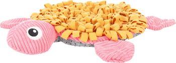 Visuel 1 du produit Flamingo Jouet Chien Tapis à renifler Tortue Ocre - 38 x 39 x 6,5 cm