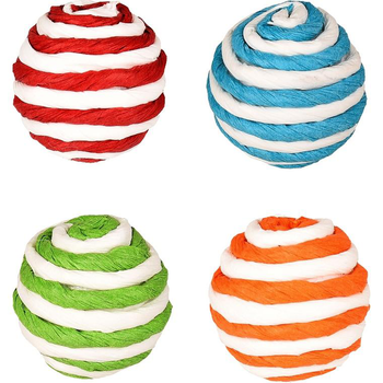 Visuel 1 du produit Jouet Chat - Flamingo Balle Fay x1 - Ø 4 cm - coloris aléatoire