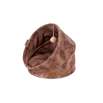 Visuel 2 du produit Scruffs Grotte Kensington Marron – 44 x 44 x 48 cm
