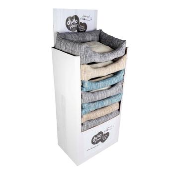 Visuel 2 du produit Duvoplus Couchage Chien Multicolore Rectangulaire - Taille 60 x 45 x 16 cm