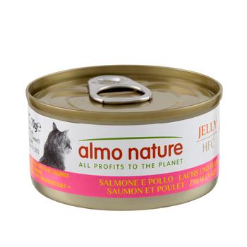 Visuel 1 du produit Boîte Chat – Almo Nature HFC Jelly Saumon et Poulet 70 gr