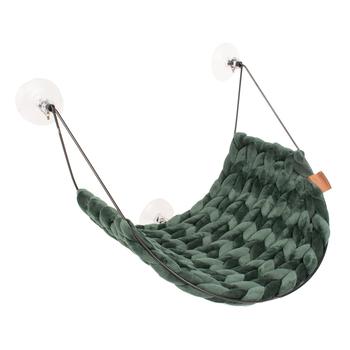 Visuel 2 du produit D&D Home Couchage Chat Lit Fenêtre Vert Sofia - Taille 46 x 34 x 51 cm