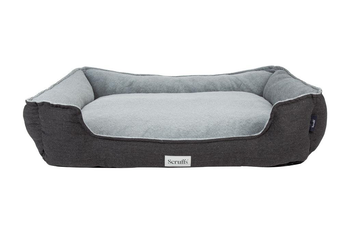 Visuel 1 du produit Scruffs Couchage Chien Orthopédique Corbeille Harvard Gris - Taille XXL 110 x 82 x 22 cm