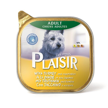 Visuel 1 du produit Plaisir Pâtée Chien Terrine Dinde - 150 gr