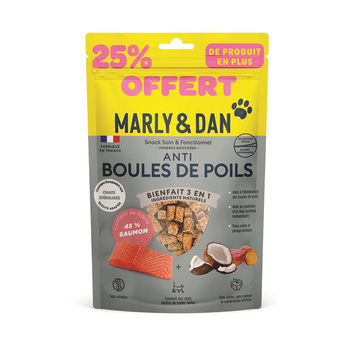 Visuel 1 du produit Marly & Dan Friandises Chat Anti Boules De Poils 25 % Offert