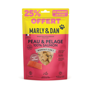 Visuel 1 du produit Marly & Dan Friandises Chien Peau Et Pelage 25 % Offert