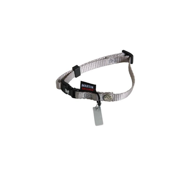 Visuel 2 du produit Martin Sellier Collier réglable Gris - 20 / 30 x 1 cm