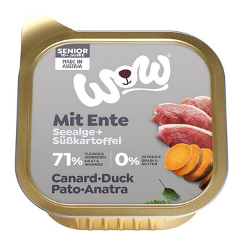 Visuel 1 du produit Wow Aliments Humides Chien Canard Senior - 150 g