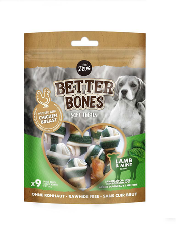 Visuel 1 du produit Zeus Friandise Chien Better Bones WrapBones Filet de Poulet, Agneau & Menthe - x 9