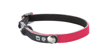 Visuel 1 du produit Bobby Collier Chat avec porte-adresse Lost Rose – 30 x 1 cm