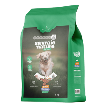 Visuel 1 du produit Sa Vraie Nature Croquettes Chien Light et Senior Dinde et Sardine - 3 kg