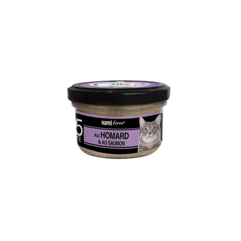 Visuel 1 du produit Hamiform Cuisinés pour chat Recette n°25 Homard/Saumon - 80 gr