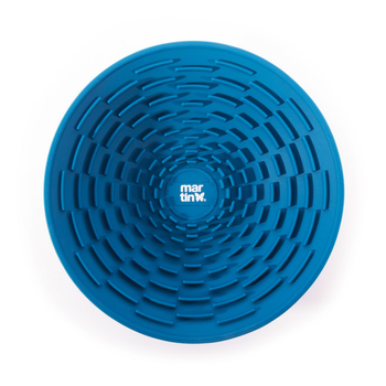 Visuel 1 du produit Martin Sellier Gamelle Chien à lécher Bleu - Ø 19 cm