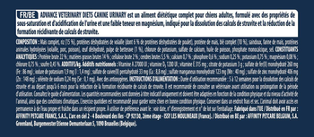 Visuel 2 du produit Advance Veterinary Diets Croquettes Chien Urinary - 3 kg