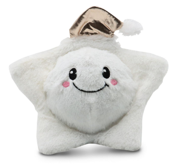 Visuel 1 du produit Croci Jouet Chien Peluche Balle Noël White Friends Blanc - 18/23 cm