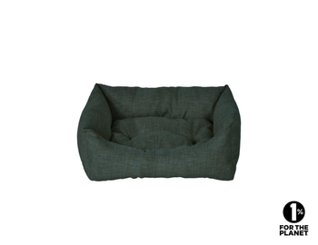 Visuel 1 du produit Vadigran Panier carré pour chien Adelle gris - 30 x 45 x 15 cm