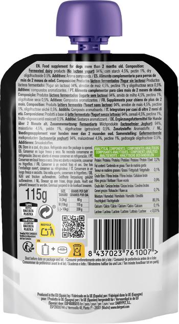 Visuel 2 du produit YowUp ! Friandises Chien Yaourt À Boire Nature - 115 g