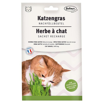 Visuel 1 du produit Bubimex Aliments Complémentaires Chat Recharge Herbe à Chat - 100 g