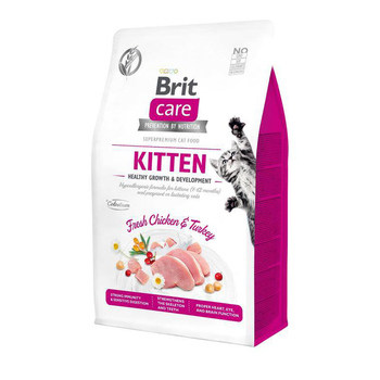 Visuel 1 du produit Brit Care Croquettes Chaton Poulet Dinde - 400 gr