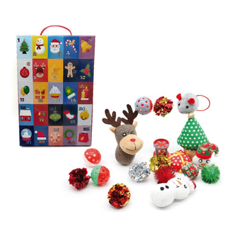 Visuel 1 du produit Croci Jouet Chat Calendrier De L'Avent Noël