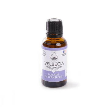 Visuel 1 du produit Velbecia Martin Sellier Fleurs De Bach Animal Malade en Transport Sans Alcool Made In France - 30 ml
