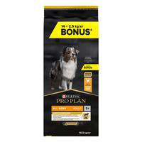 Visuel 1 du produit Pro Plan Croquettes Chien Stérilisé All Size Light Poulet - 14 kg + 2,5 kg offert