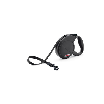 Visuel 1 du produit Laisse enrouleur Flexi Classic Compact 2 noire 2 m