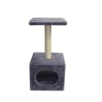 Visuel 1 du produit Arbre à chat Abey Gris - 30 x 30 x 60 cm